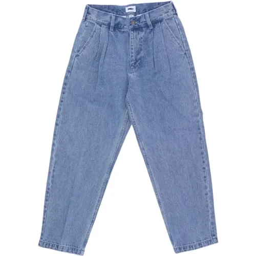 Breite Jeans , Herren, Größe: W36 - Obey - Modalova