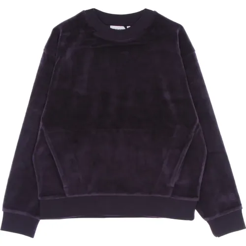 Dunkel Iris Crewneck Sweatshirt Damen Stilvoll , Damen, Größe: M - Carhartt WIP - Modalova