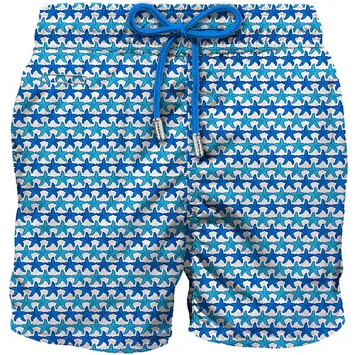 Beachwear, male, , Size: L Blue Sea Clothing for Men - MC2 Saint Barth - Modalova