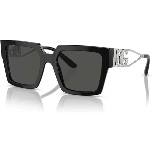 Stylish Sunglasses DG Diva , female, Sizes: 53 MM - Dolce & Gabbana - Modalova