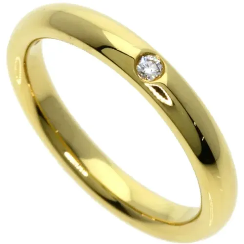 Pre-owned Gold rings , female, Sizes: ONE SIZE - Tiffany & Co. Pre-owned - Modalova