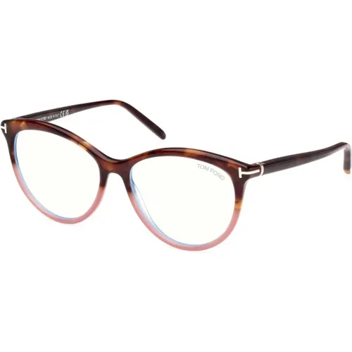 Glasses, female, , Size: 55 MM Ft5990B 056 Optical Frame - Tom Ford - Modalova