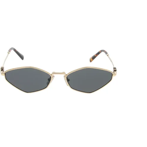 Stylische Sonnenbrille für Modebegeisterte - Miu Miu - Modalova