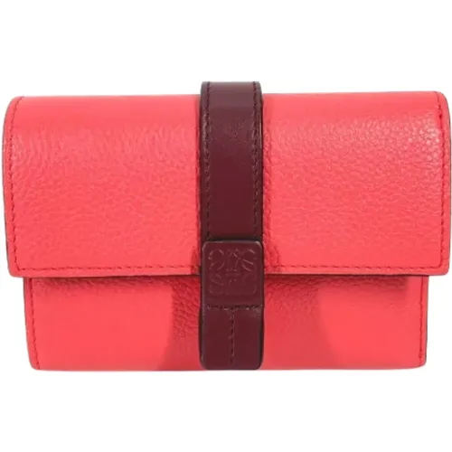 Pre-owned Wallets, female, , Size: ONE SIZE Pre-owned Leather wallets - Loewe Pre-owned - Modalova