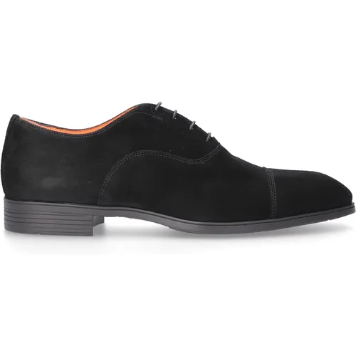 Laced Shoes , male, Sizes: 9 1/2 UK, 8 UK, 12 UK, 7 UK - Santoni - Modalova