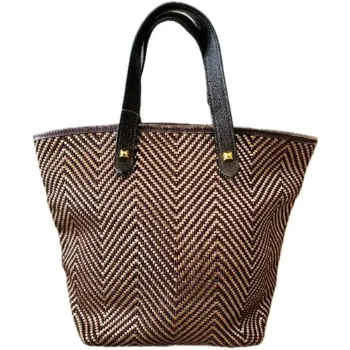 Pre-owned Tote Bags, female, , Size: ONE SIZE Pre-owned Leather totes - Hermès Vintage - Modalova