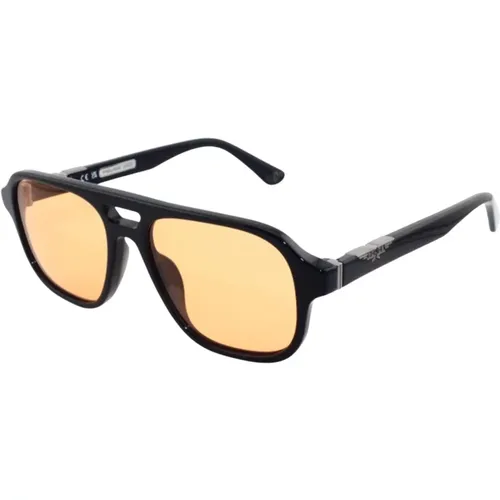 Origins Sunglasses with Orange Lenses , male, Sizes: 56 MM - Police - Modalova