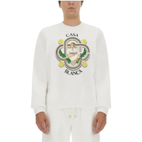 Weißer Zuhause Pullover Casablanca - Casablanca - Modalova