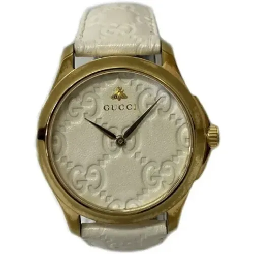 Pre-owned Watches, female, , Size: ONE SIZE Pre-owned Stainless Steel watches - Gucci Vintage - Modalova