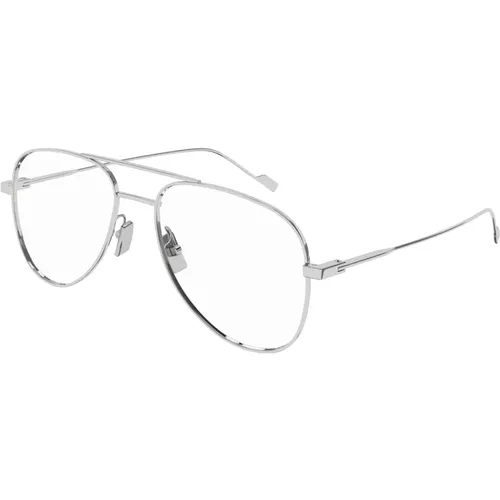Ikonoische Brillen , Herren, Größe: 55 MM - Saint Laurent - Modalova