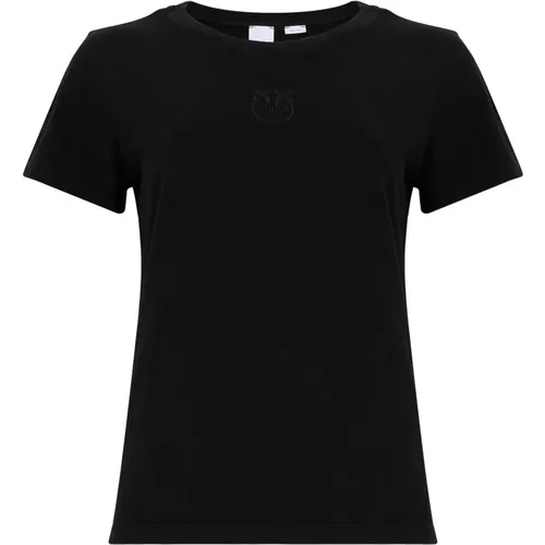 Stylish T-shirts and Polos , female, Sizes: M, L - pinko - Modalova