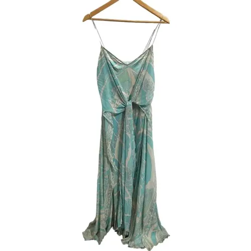 Pre-owned Silk dresses , female, Sizes: M - Emilio Pucci Pre-owned - Modalova