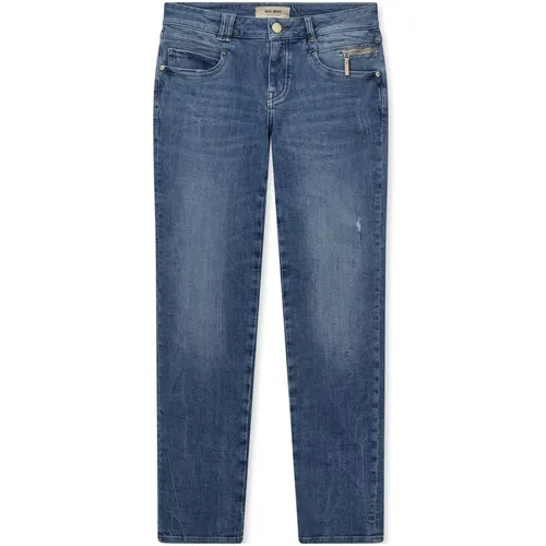 Straight Jeans , female, Sizes: W33, W26, W29, W31, W24, W32, W30, W27, W25, W28 - MOS MOSH - Modalova