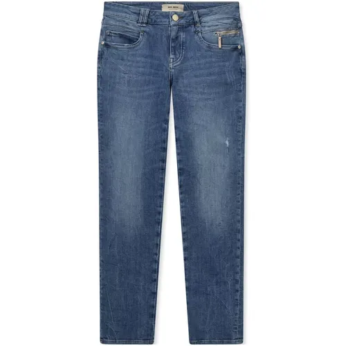 Straight Jeans , female, Sizes: W33, W26, W32, W30, W27, W25 - MOS MOSH - Modalova