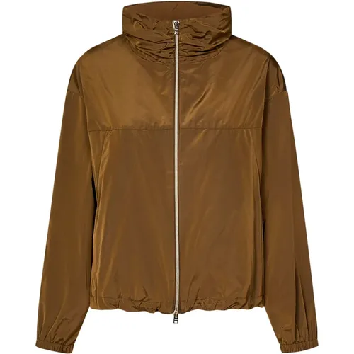 Womens Clothing Jackets Coats Sand Ss24 , female, Sizes: M, L - Herno - Modalova