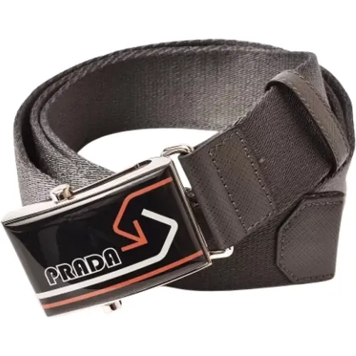 Pre-owned Canvas belts , male, Sizes: ONE SIZE - Prada Vintage - Modalova