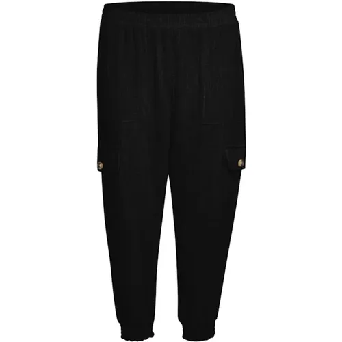 Wide Trousers , female, Sizes: M, L, XS, 2XL - Kaffe - Modalova