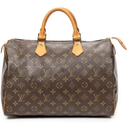 Pre-owned Coated canvas handbags , female, Sizes: ONE SIZE - Louis Vuitton Vintage - Modalova