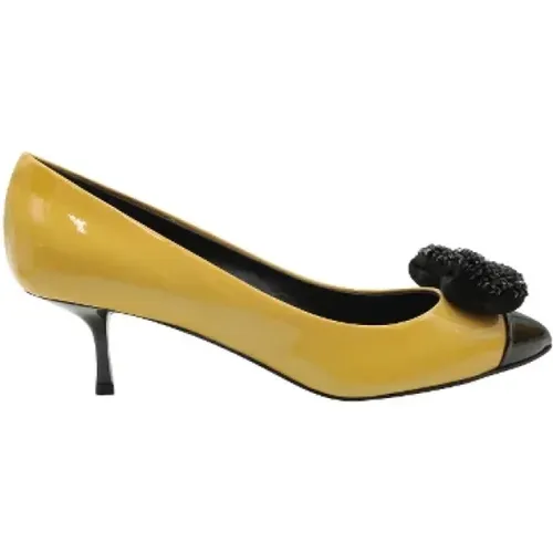 Pre-owned Leather heels , female, Sizes: 4 1/2 UK - Giuseppe Zanotti Pre-owned - Modalova
