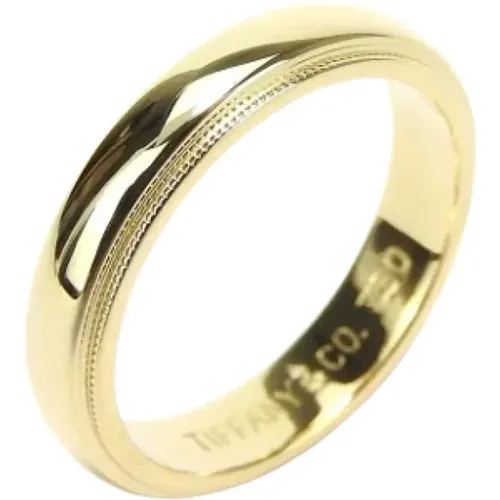 Pre-owned Jewellery, female, , Size: ONE SIZE Pre-owned Gold rings - Tiffany & Co. Pre-owned - Modalova