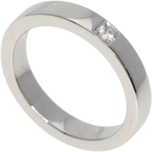 Pre-owned Jewellery, female, , Size: ONE SIZE Pre-owned Platinum rings - Bvlgari Vintage - Modalova