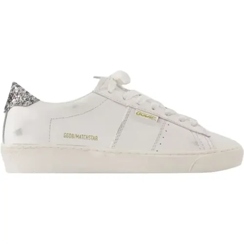 Leder sneakers , Damen, Größe: 37 EU - Golden Goose - Modalova