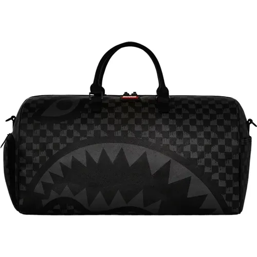 Weekend Bags, unisex, , Size: ONE SIZE Duffle Bag Hangover Drip Check - Sprayground - Modalova