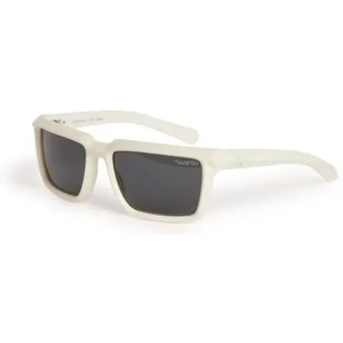 Sunglasses, unisex, , Size: ONE SIZE Portland Trendy Sunglasses - Off White - Modalova