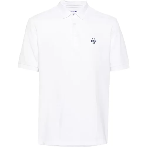 Embroidered Cotton Polo Shirt Made in Italy , male, Sizes: XL, 2XL, L, 3XL, M - Jacob Cohën - Modalova