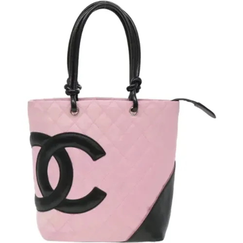 Pre-owned Tote Bags, female, , Size: ONE SIZE Pre-owned Leather chanel-bags - Chanel Vintage - Modalova