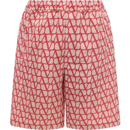 Casual Shorts, male, , Size: M Bermuda Shorts - Valentino - Modalova