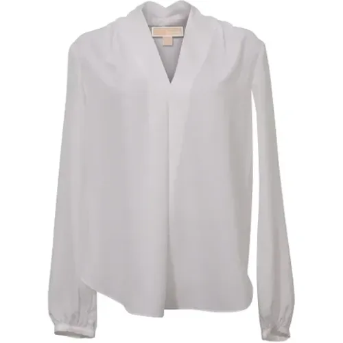 Pre-owned Shirts & Blouses, female, , Size: M Pre-owned Silk tops - Michael Kors Pre-owned - Modalova