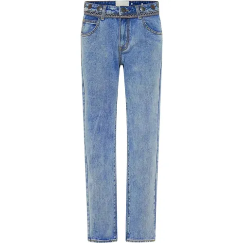 Mid Rise Truckers Jeans - One Teaspoon - Modalova