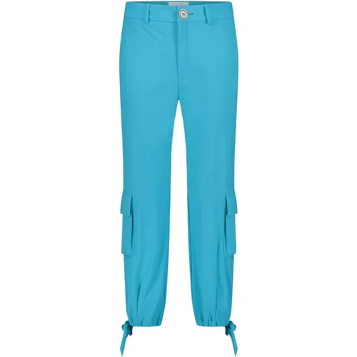 Cargo Pants Trend | Hellblau , Damen, Größe: XL - Jane Lushka - Modalova
