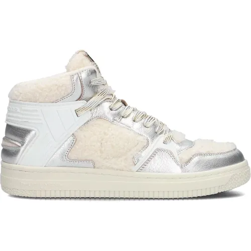 Weiße High-Top-Sneakers La Grande Mid Woman , Damen, Größe: 41 EU - Philippe Model - Modalova