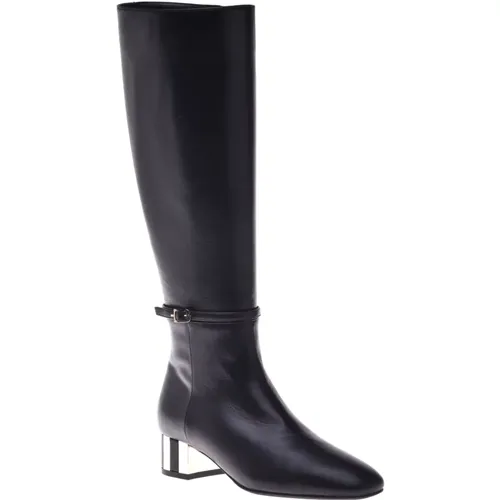 Boots in leather , Damen, Größe: 37 EU - Baldinini - Modalova