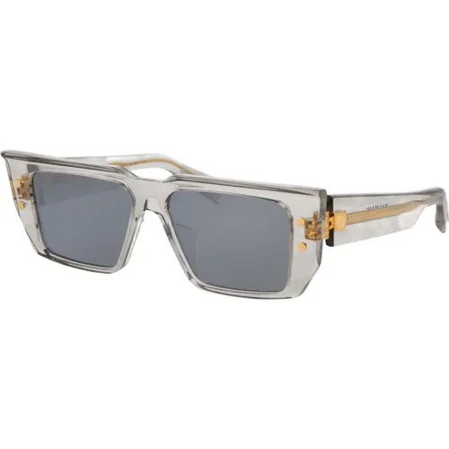Stylish Sunglasses with B - VI , male, Sizes: 54 MM - Balmain - Modalova