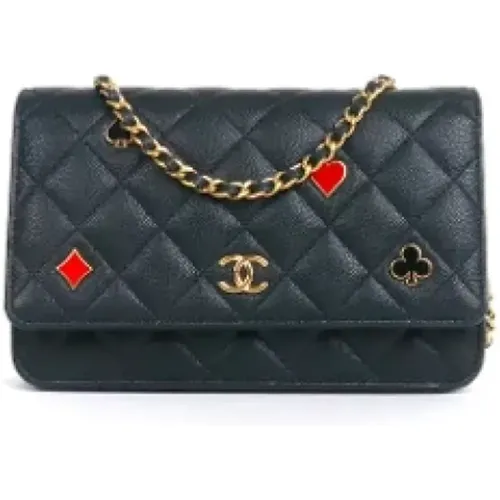 Pre-owned Leather chanel-bags , female, Sizes: ONE SIZE - Chanel Vintage - Modalova