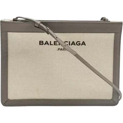 Pre-owned Cross Body Bags, female, , Size: ONE SIZE Pre-owned Canvas balenciaga-bags - Balenciaga Vintage - Modalova