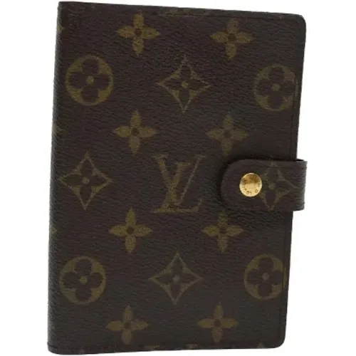 Pre-owned Coated canvas home-office , female, Sizes: ONE SIZE - Louis Vuitton Vintage - Modalova