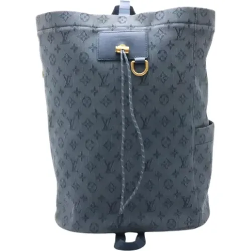 Pre-owned Backpacks, male, , Size: ONE SIZE Pre-owned Canvas shoulder-bags - Louis Vuitton Vintage - Modalova