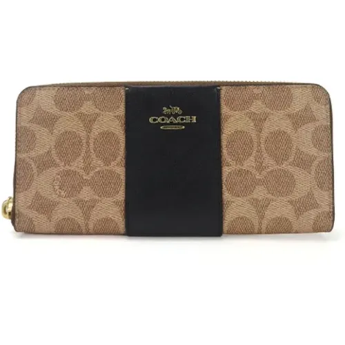 Pre-owned Wallets, female, , Size: ONE SIZE Pre-owned Leather wallets - Coach Pre-owned - Modalova