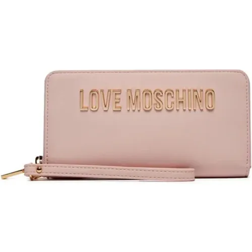 Wallets & Cardholders, female, , Size: ONE SIZE Wallets for Women - Love Moschino - Modalova