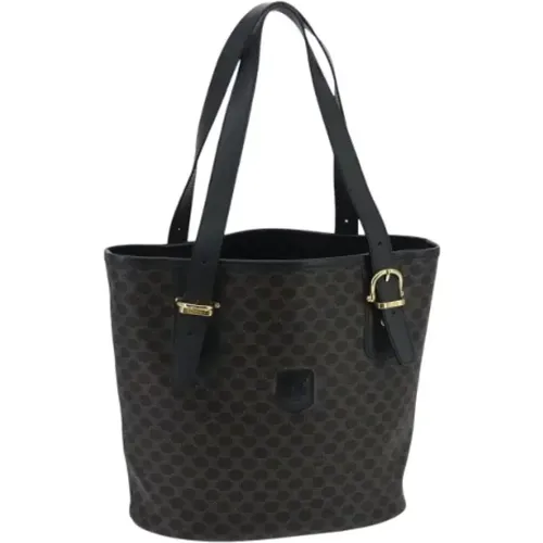 Pre-owned Tote Bags, female, , Size: ONE SIZE Pre-owned Leather handbags - Celine Vintage - Modalova