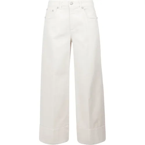 Wide Jeans, female, , Size: W28 Wide Jeans - Dondup - Modalova