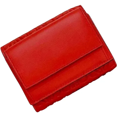 Pre-owned Wallets, female, , Size: ONE SIZE Pre-owned Leather wallets - Loewe Pre-owned - Modalova