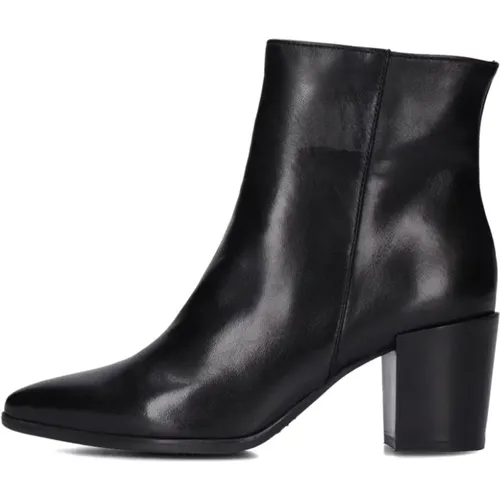 Schwarze Stiefeletten Stylischer Look , Damen, Größe: 38 EU - Notre-v - Modalova