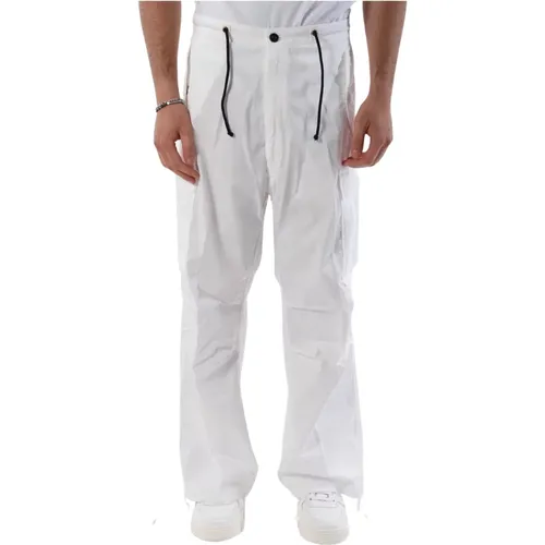 Cargo Cotton Pants with Elastic Waist , male, Sizes: W33, W32, W34, W31 - Department Five - Modalova