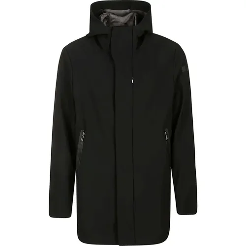 Waterproof Down Jacket with Hood , male, Sizes: L, S, 3XL - RRD - Modalova