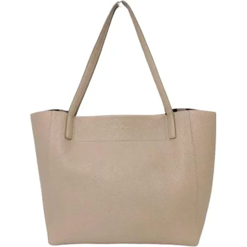 Pre-owned Tote Bags, female, , Size: ONE SIZE Pre-owned Leather totes - Salvatore Ferragamo Pre-owned - Modalova